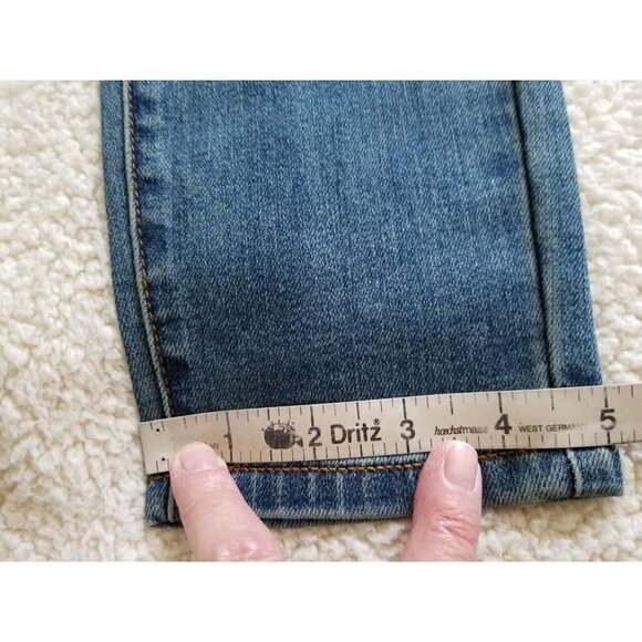 PRANA Women's Sienna Hiking Jeans True Blue Stretch Denim Size 6 Reg - Picture 10 of 12